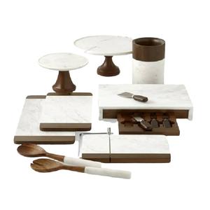 Planche à découper en bois personnalisée avec logo, multifonctionnelle, carrée, pour aliments, viande, fromage, céréales - Product Image 5