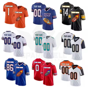 Camiseta de rugby personalizada con cuello en V, manga corta, absorción de humedad, estampado sublimado, nombre del equipo, número 00, uniforme unisex para adultos - Product Image 2