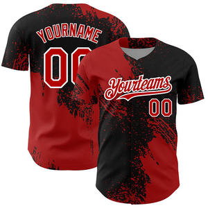 Custom Baseball Jerseys Stitched Button Up Personalized Men Women Youth Team Uniform OEM ODM Wholesale Sportswear Manufacturer - Product Image 4
