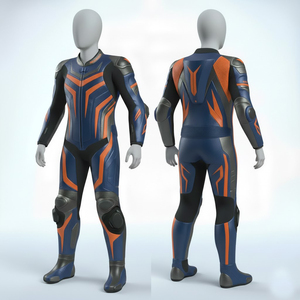 Traje de Motocicleta Ligero y Resistente para Niños, para Conducción Segura y Aventuras al Aire Libre, Chaquetas de Motocicleta de Cuero Genuino - Product Image 6