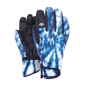 Gants de snowboard imperméables à doigts séparés, camouflage, polyuréthane, bordure orange, fermeture à cordon, unisexe, pour l'extérieur, hiver - Product Image 3