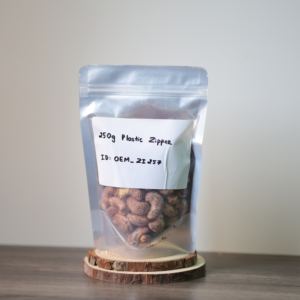 Noix de cajou bio grillées et salées 250g avec fermeture éclair - OEM disponible Offre spéciale Prix usine en gros - Product Image 4