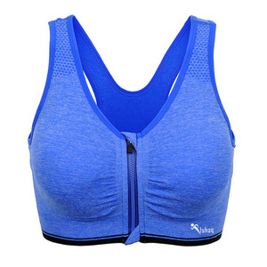 Sports Bra Women Yoga Bra Wear Fitness <b>Tops</b> Front Zip <b>Plus</b> <b>Size</b> High Impact Gym Sexy Clothing Drop shipping - Product Image 5
