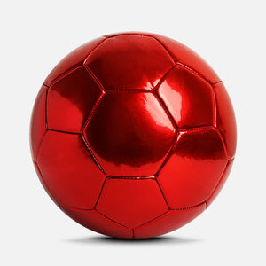 Ballon de football en cuir classique léger et respirant avec chambre à air en caoutchouc, logo personnalisé de haute qualité et design durable - Product Image 2