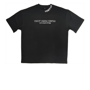 T-shirt Homme Col V 100% Coton Écologique Respirant Anti-boulochage Séchage Rapide Style Wasteland Lavé Coupe Oversize Manches Courtes - Product Image 1
