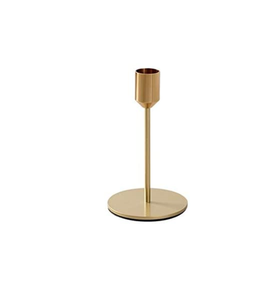 Elegant Nordic Metal Candle Holder Minimalist Home Interior Decorative <b>Table</b> Accent Ornament - Product Image 1