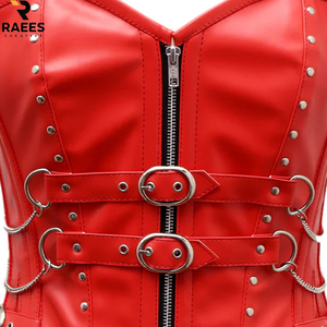 Corsés sexys para mujer, modernos, transpirables, de cuero, para tallas grandes, en oferta. - Product Image 4