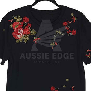 Camiseta de Algodón 100% con Bordado, Diseño Moderno, Estilo Urbano, Logotipo Personalizado, Precio al por Mayor, para Hombre - Product Image 5