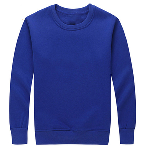 Sudadera de Cuello Redondo para Mujer, Color Sólido, 100% Algodón, Tejido Transpirable, Corte Regular, para Otoño - Product Image 3