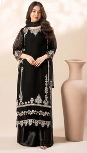 Hermosos Vestidos de Mujer para Fiestas Formales y Casuales de Invierno y Verano, Estilo Pakistaní e Indio, Nuevas Llegadas, Salwar Kameez de Poliéster y Organza - Product Image 5