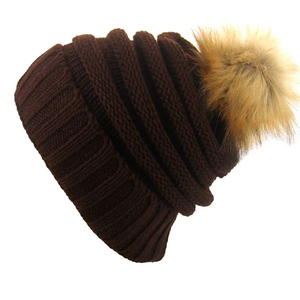 Women Acrylic Knitted Beanies <b>Hats</b> Custom Unisex Warm Beanies Winter <b>Hats</b> - Product Image 6