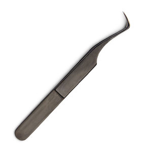 Premium Quality Eyelash Extension Tweezers Curved Tip Volume Lash <b>Tool</b> For Accurate Isolation And Application Salon Supply - Product Image 3