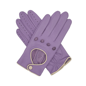 Premium Leather Racing <b>Gloves</b> for Men Custom Logo Breathable Vintage Driving <b>Gloves</b> Factory Wholesale - Product Image 1