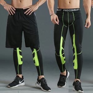 2024ผู้ชายการบีบอัดแน่นLeggingsวิ่งกีฬาชายฟิตเนสวิ่งกางเกงQuick Dryกางเกงการฝึกอบรมโยคะกางเกง - Product Image 4
