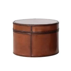 Designer Leather Storage Box with Soft Interior Lining for Luxury <b>Watch</b> Jewelry and Coin Collection - Product Image 5