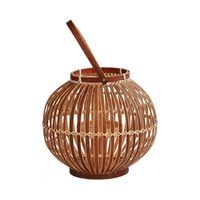 Lanterne en rotin de style européen moderne, faite à la main, écologique, durable, pour café, hôtel, décoration de la maison, lanterne en osier pour la Saint-Valentin