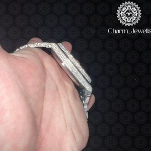 นาฬิกาข้อมือผู้ชาย Charm Luxury สแตนเลสสตีล หน้าปัดอนาล็อก ขนาด 40 มม. กระจกคริสตัล สายยาว 20 ซม. ระบบกลไกอัตโนมัติ แสดงวันที่ กันน้ำ 10 บาร์ - Product Image 5
