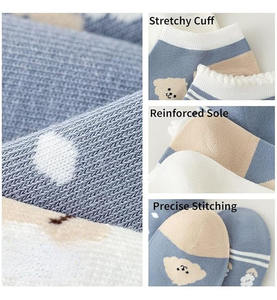 Chaussettes de cheville pour hommes, chaudes et confortables, motif dessin animé, écologiques, absorbant la sueur, séchage rapide, tissu doux et respirant, hiver - Product Image 3