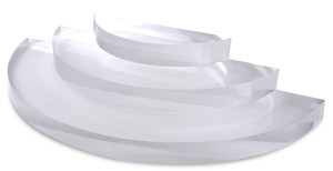 Buste de bijoux en acrylique blanc de luxe tendance 2025: présentoir élégant pour colliers et boucles d'oreilles - Product Image 5