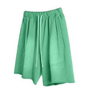 Shorts délavés personnalisés pour hommes, style vintage, en coton, décontractés, pour l'été - Product Image 3