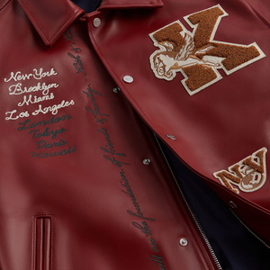 Custom Manufacturer High Quality Vintage Winter Fall <b>Men's</b> <b>Baseball</b> Letterman Varsity <b>Jackets</b> High Street 100% Wool Windproof - Product Image 6