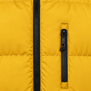 Zipper Closure Casual Winter <b>Coat</b> Reversible Waterproof Breathable Quick Dry Men's Puffer Jacket Windproof Regular Fit Thick - Product Image 4