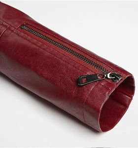 Vestes en cuir pour femmes de haute qualité, vente en gros, design personnalisé, manches longues, respirantes, pour l'extérieur et la ville - Product Image 5