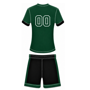 Ensemble short et maillot de football vert forêt, léger, pour entraînement sportif, uniforme d'équipe, vêtements de sport pour match - Product Image 2