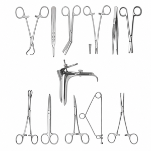 Juego de Instrumentos Quirúrgicos de Alta Calidad para Episiotomía Ginecológica, 20 Piezas, Acero Inoxidable, Aprobado por la CE, Kit Quirúrgico Reutilizable - Product Image 1