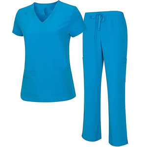 Uniformes Médicos Clásicos Unisex de Algodón Blanco para Uso Profesional en Hospitales - Product Image 2