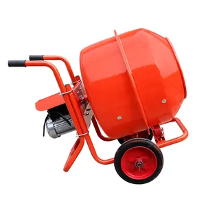 Mezcladora de Cemento Portátil Pequeña de 0.5 Metros Cúbicos, Maquinaria Móvil para Mezclar Cemento, Arena y Lodo, Automática, de 350 L, 500 L, 700 L, en Venta - Product Image 5