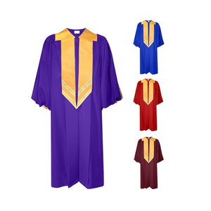 Túnicas de Graduación Mate con Cremallera para Universidad y Colegio, con Birrete, Túnica de Graduación Mate/Brillante Personalizada - Product Image 5