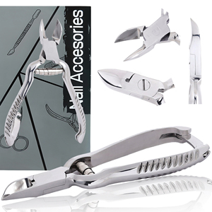 Pince à cuticules professionnelle à double ressort avancée pour le soin des ongles, outil de beauté pour salon et manucure - Product Image 5