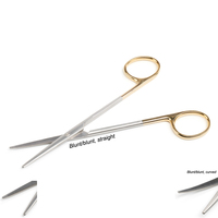 2pcs Set Pisau Kuku Baja Tahan Karat Dua Sisi Alat Bedah Hewan Pemotong Kuku LR-777 Bersertifikat CE SIGAL