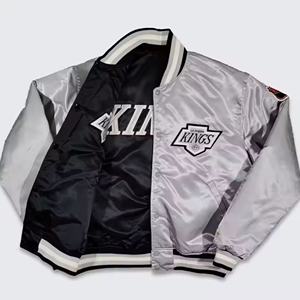 Fabricantes directos de fábrica Chaquetas deportivas de invierno Material y logotipo personalizados Chaqueta universitaria cómoda totalmente personalizable - Product Image 6