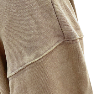 Sweat à capuche en coton pour homme avec logo personnalisé, impression numérique, style streetwear décontracté, effet délavé - Product Image 4