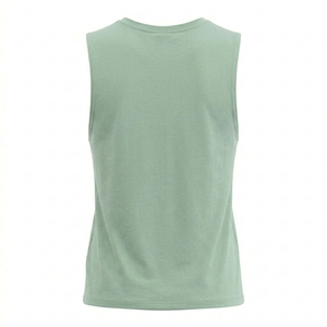 Women's Custom Pickleball Solid Sporty Muscle tank <b>Top</b> Crew Neck Wide Arm Holes Breathable Quick Dry Four Way Stretch Fabric - Product Image 4