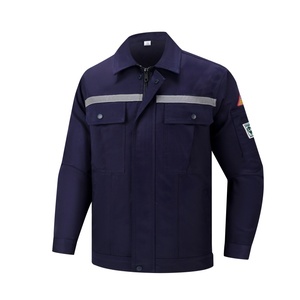 Cotton Hi Vis <b>Waterproof</b> Breathable Unisex Work <b>Overall</b> CE Certified Fire Proof Industrial Safety Uniform Jumpsuit Seamless - Product Image 2