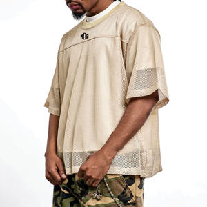 Camiseta de Fútbol Americano para Hombre, Malla de Poliéster 240 GSM, Edición Especial de Verano, Talla Grande, Transpirable, para Entrenamiento de Equipo, Proveedor al por Mayor OEM ODM - Product Image 2