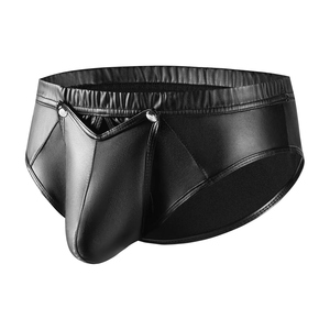 Ropa Interior Masculina Sexy de Cuero, Inspirada en el Lujo, Ajuste Cómodo, Sensación Suave, Esencial Premium para el Día a Día - Product Image 4
