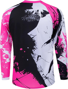 Jersey de Motocross Personalizado para Hombre y Mujer, Secado Rápido, Transpirable, Ligero, Equipo de Protección para Carreras Todoterreno, OEM Privado - Product Image 2