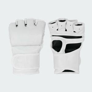 Guantes de lucha de MMA, manoplas curvadas sin pulgar para entrenamiento de Kick Boxing - Product Image 4