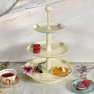 Nouvel Arrivage : Présentoir à Gâteaux et Snacks en Métal Massif, Assiette de Service pour Enfants, Fruits et Aliments, à Prix Raisonnable - Product Image 2