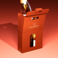 Boîtes cadeaux en papier pour bouteilles d'alcool, de bière, de vin, de vodka, de whisky, de liqueur, de champagne