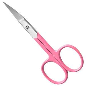 Ciseaux pour droitiers, ciseaux courbés en acier inoxydable, ciseaux pour manucure, ciseaux pour cuticules, ciseaux pour ongles - Product Image 1