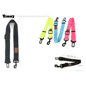 Ceinture de sécurité pour animaux Yommy, réglable de 60 à 85 cm, pour chiens et chats - Product Image 1