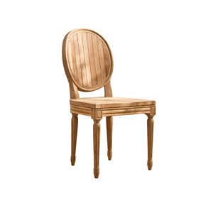 Silla de Jardín de Madera de Teca para Exteriores, Silla de Comedor de Madera Maciza, Diseño Minimalista para Patio, Villa, Resort, Muebles de Restaurante - Product Image 2