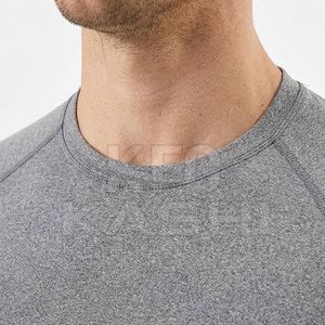 Maillot de sport athlétique pour homme à faible MOQ, léger, extensible, respirant, anti-bactérien, pour la gym, l'entraînement et la course à pied - Product Image 6