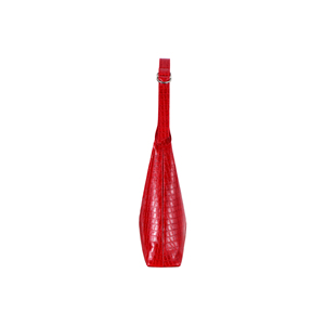 Sac fourre-tout de luxe en cuir véritable de vachette imprimé croco pour femme, fermeture à bouton, grande capacité, collection Smart Range - Product Image 2
