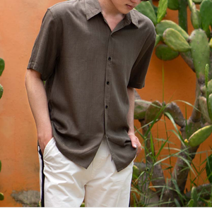 Chemises sur mesure pour hommes en tissu 100% coton, dernières tendances, pour l'été, robe de soirée, smoking - Product Image 4